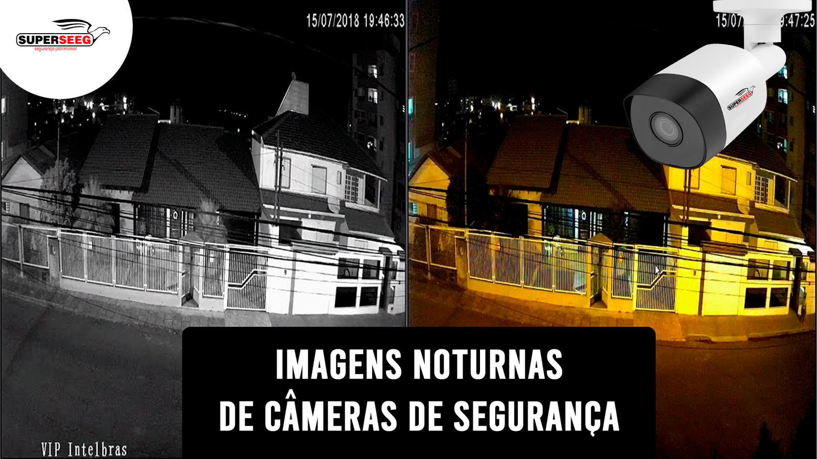 Como Funciona a Captação de Imagens de Câmeras de Segurança à Noite ou ...